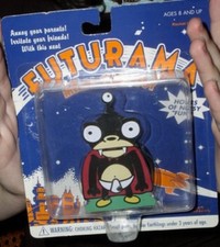 Futurama Nibbler metal Motion Clicker Toy