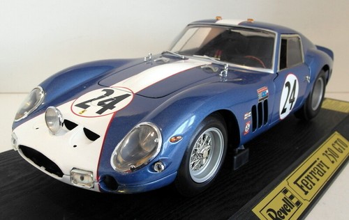 Revell 1/12 Scale Diecast 08855 - Ferrari 250 GTO N3987GT #24 - Blue - Picture 1 of 6