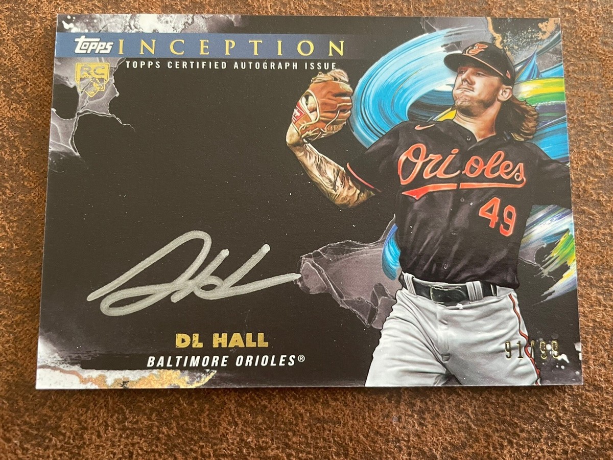 2023 Topps Inception DL Hall Silver Signings Auto /99