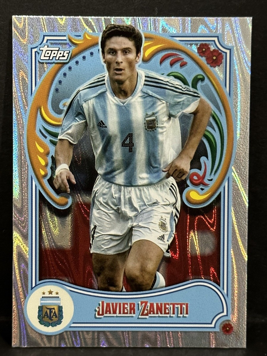 2023 Topps Argentina Fileteado National Team Legend Javier