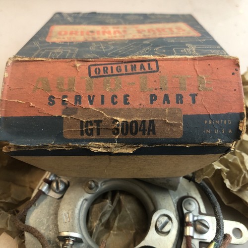 1939 Through 1946 Chrysler Breaker Plate Assembly Nos IGT 3004 A - Picture 3 of 4