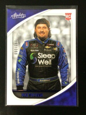 2021 Chronicles Nascar Racing absolute BLUE - JOSH WILLIAMS #092/199