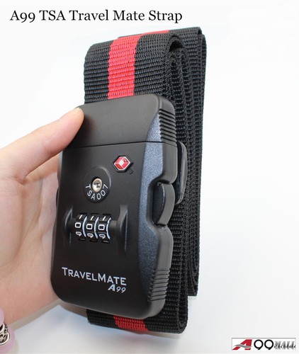A99 TSA Adjustable Luggage Straps Suitcase Packing Belt Travel Accessories 1pc - Picture 15 of 56