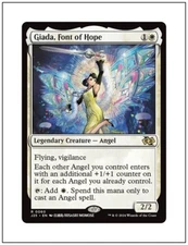 1x Giada, Font of Hope, Anime Art, Jumpstart 2025 Foundations, MTG NM