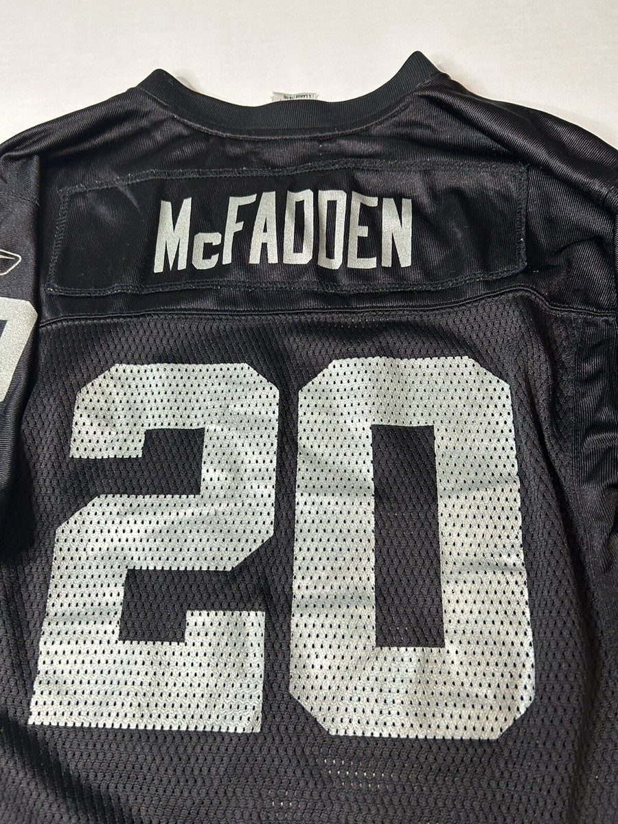 Reebok NFL Raiders Mcfadden #20 ゲームシャツ Darren McFadden #20 Oakland Raiders Youth Football Jersey