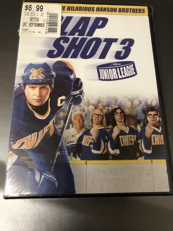 Slap Shot 3 DVD Leslie Nielsen NEW Sealed