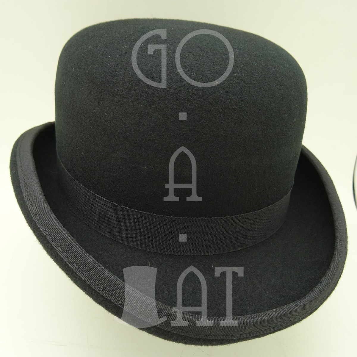 Elegant Black Bowler Hat Black Bowler Hats - Halloween Costumes main image 3