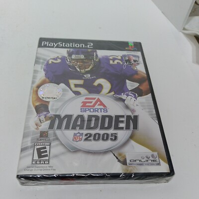 Sealed Brand New CIB- Madden NFL 2005 (Sony PlayStation 2) PS2 Flawless Perfect
