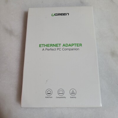 New UGreen Gigabit Ethernet Adapter USB 3.0 to RJ45 20256