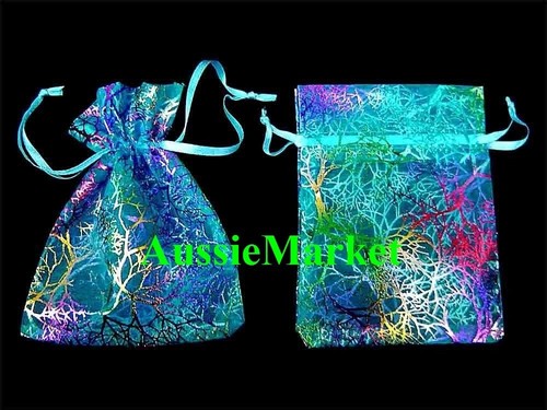 20 x organza gift bags pouch wedding jewellery party ring watch beads bracelet - 第 1/3 張圖片