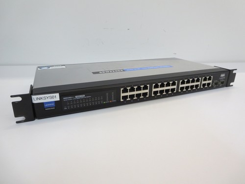 CISCO SRW224G4-K9 SF300-24P ETHERNET SWITCH - Picture 5 of 6