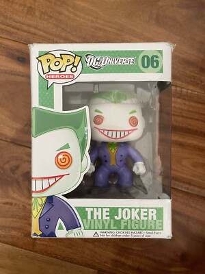 Figurine Pop DC Super-Héros #403 pas cher : Le Joker - Métallique - T-Shirt