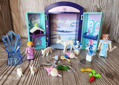 2018 Playmobil 9310 Winter Princesses Play Box Set Ice Queen READ