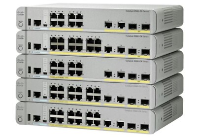 Cisco Catalyst WS-C3560CX-8PC-S 8-Port Gigabit PoE+