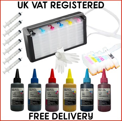 24XL CISS Tinten-Nachfüllsystem Starter-Kit für Epson Expression Photo Nicht-OEM
