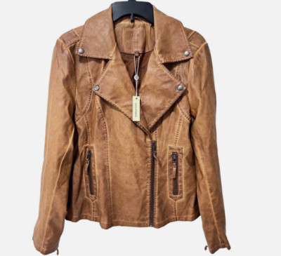 ジャケット・アウター mari Wvapzxx Men's Casual PU Leather Jacket Zipper Motorcycle