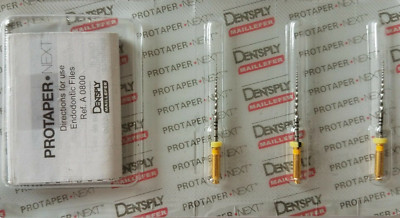 Dentsply Tulsa Protaper Next X1 25 mm 017/.04 Files Endodontic Dental Root Canal
