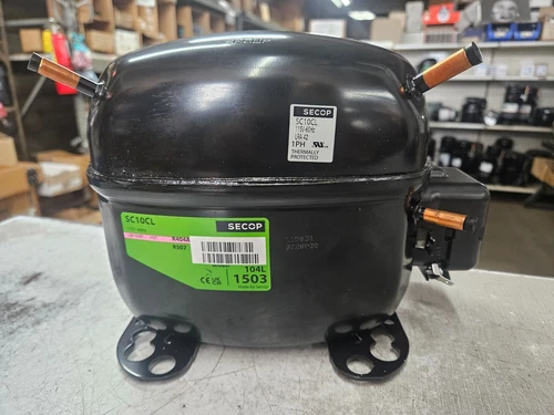 SECOP SC10CL 1/3HP+ 115V 1PH 60HZ R-404A LBP/MBP REFRIGERATION COMPRESSOR