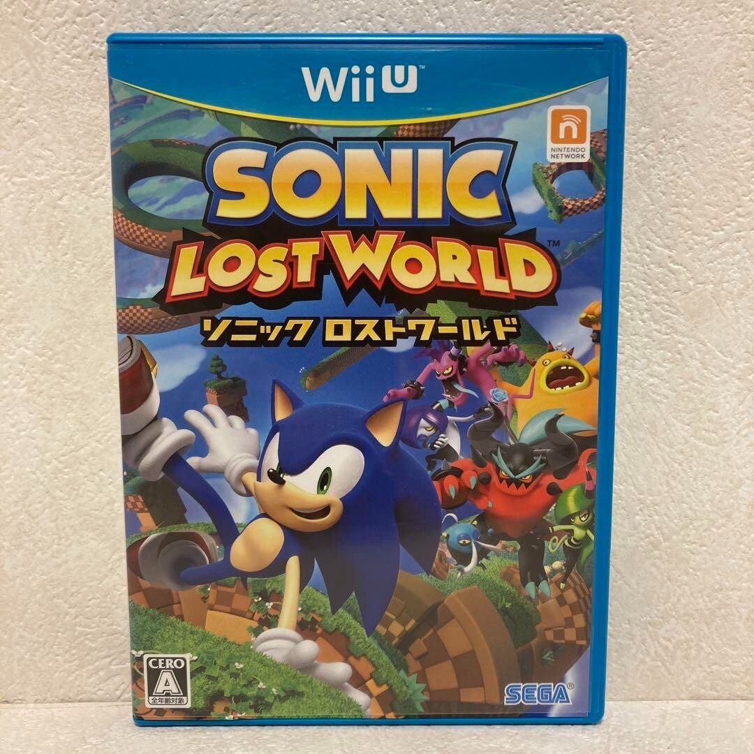 Sonic Lost World Nintendo Wii U Japonais Version Testé