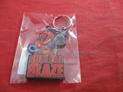 Nuclear Blaze Playstation 4 PS4 Nintendo Switch Keychain *NEW*