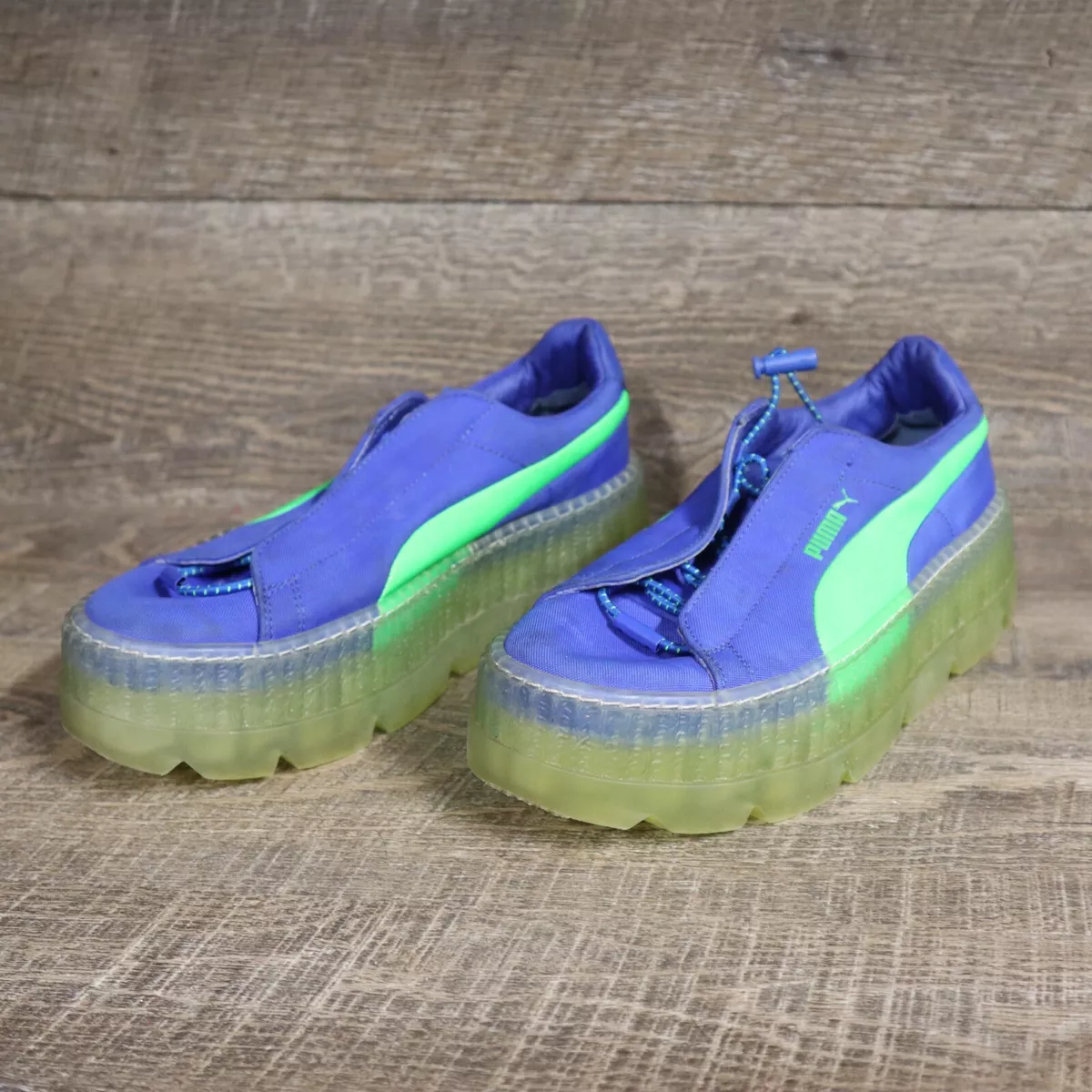 Puma cleated creepers bleu sale