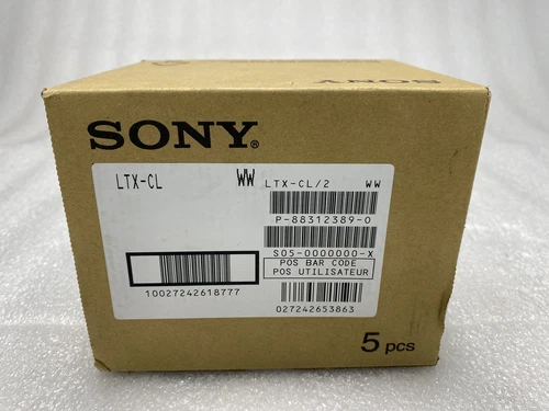 Box of 5 Sony LTO Ultrium Universal Cleaning Tape Cartridge LTX-CL New SEALED