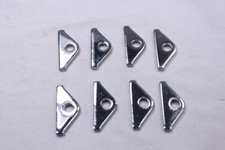 8 Chrome 1 12 Valve Cover Spreader Bars Mini Tabs Hold Downs Sb Chevy Sbc 350