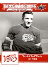 Sid Abel 2025/26 Upper Deck Detroit Red Wings Centennial Card #134