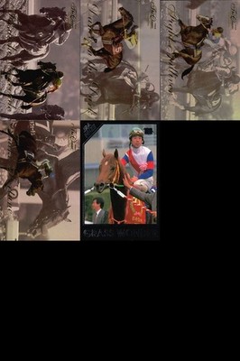 Horse Racing Card Bandai Holo Fusaichi Concorde Glass Wonder Lot
