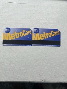 Blue Metro Card | eBay