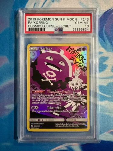 Koffing graded PSA 10 for sale on eBay