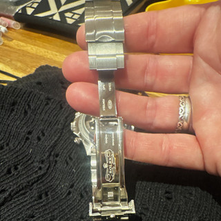 Rolex Oyster Stainless Steel Silver Bracelet Strap 20mm 78390 for Daytona