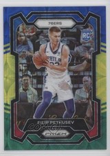 2023-24 Panini Prizm Choice Blue Yellow & Green Prizm Filip Petrusev #282 0e22