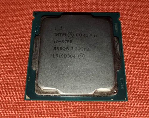 Intel Core i7-8700 SR3QS @3.20GHz 12MB Cache 6 Core CPU Processor