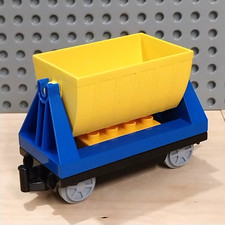 LEGO Duplo Waggon  Eisenbahn Anhänger Mulde Zug