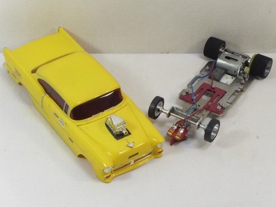 Chevi Bel Air ''Custom'' Body auf Schöler Chassis - 1:24/1/24 Slotcar TOP! (F3064)