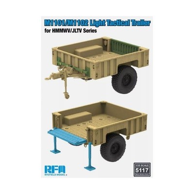 Ryefield Model Modern Model 1/32 M1101/M1102 Light Tactical Trailer New