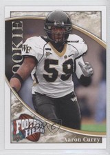 2009 Upper Deck Football Heroes Rookie Aaron Curry #185 0f8