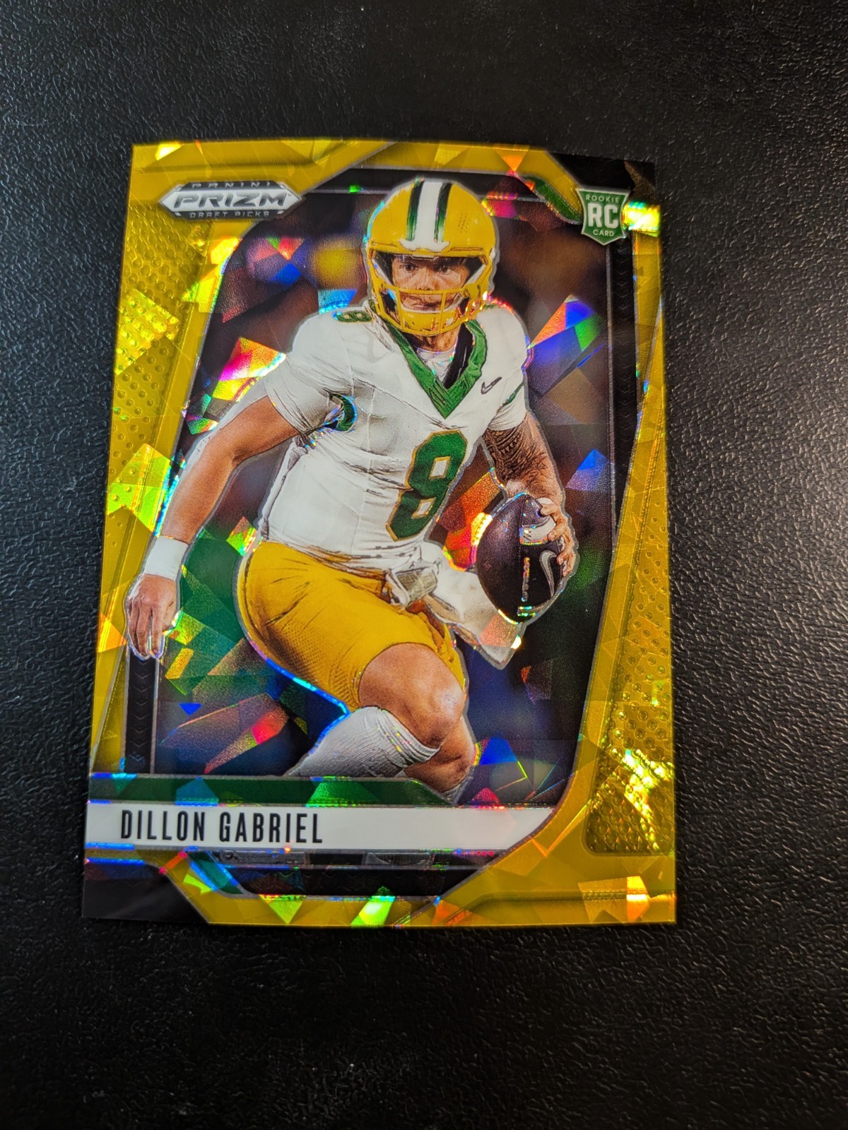 2025 Panini Prizm Draft Picks - Dillon Gabriel #97 Gold Ice Prizm (RC)