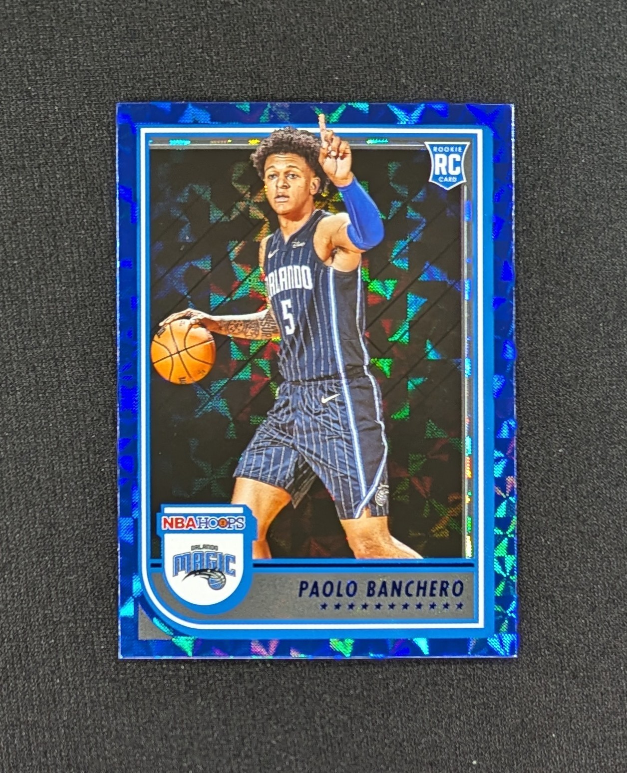 2022-23 Panini NBA Hoops Rookies Hyper Blue Paolo Banchero #231 RC Rookie Magic
