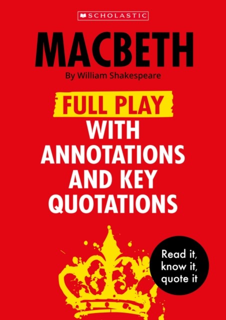 Macbeth Full Play with Annotations and Key by William Shakespeare PAPERBACK - Image 8
