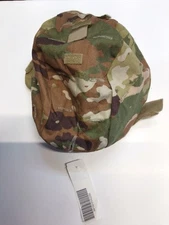 GE NUINE ENHANCED COMBAT HELMET COVER OCP CAMO DURABLE AND WELL MADE IN USA !
