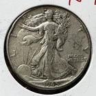 1945 P WALKING LIBERTY HALF DOLLAR 90% SILVER - See pictures for condition