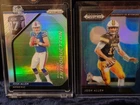 JOSH ALLEN 2018 Prizm Introduction RC "silver prizm" # 5 & 2019 Prizm silver ref
