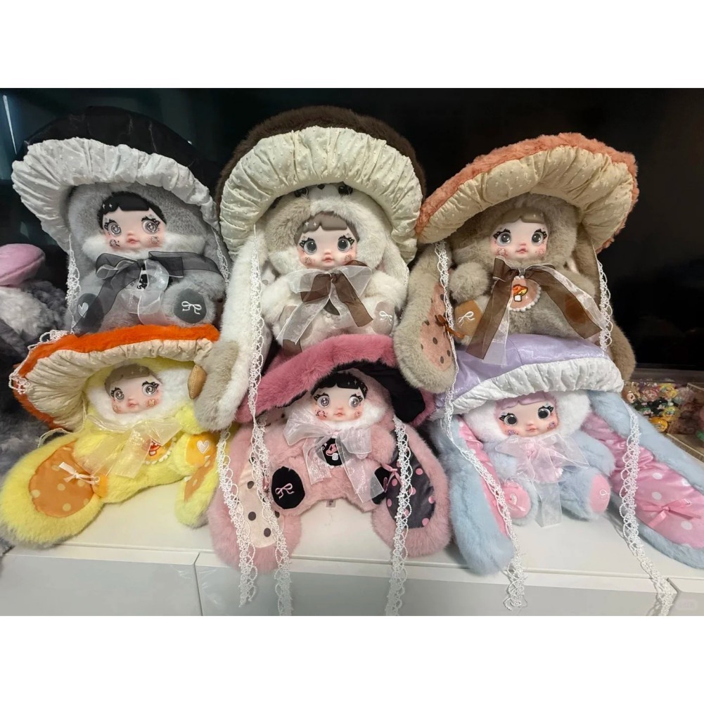 14 in Nommi Mushroom Hat Series Plush Blind Box Confirmed Art Toys