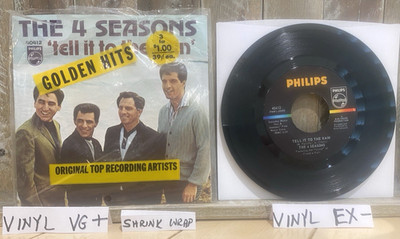 $2-$7  45rpm Records with Picture Sleeves  VG to NM- 60's, 70's, 80's