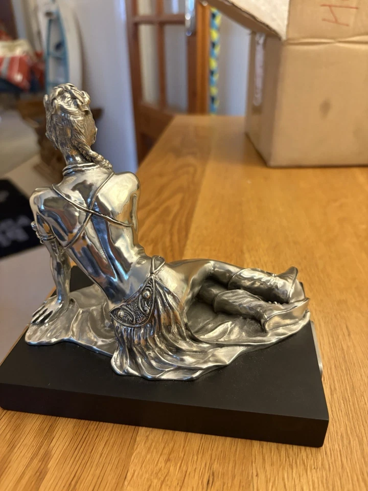 Royal Selangor Princess Leia Statue 1414/5000 unboxed - Immagine 4 di 4