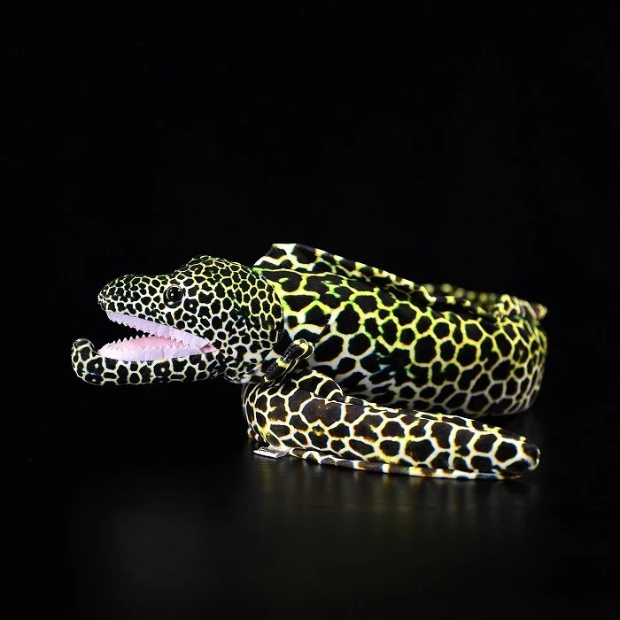 Honeycomb Moray Eel 19 Inch Stuffed Animal Plush Toys Toddler Doll Kids Gifts - Image 3 of 4