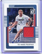 2025 Panini Donruss WNBA ROOKIE RC JERSEY RELIC TE-HINA PAOPAO ATLANTA DREAM