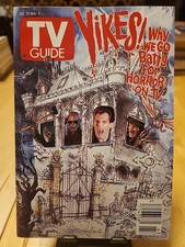 TV Guide Oct 27- Nov 2  1990 Horror on TV  Chicago/Milwaukee Edition